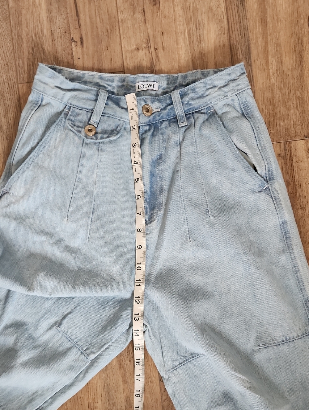 Loewe Cropped Balloon Jeans - Picture 13 of 14